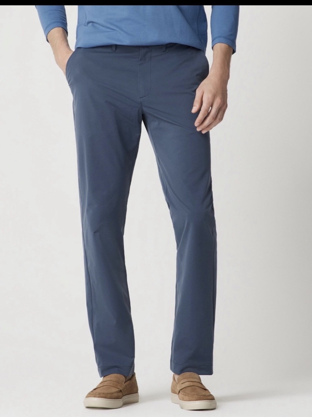 NWT J Crew Factory Straight-fit tech chino pant